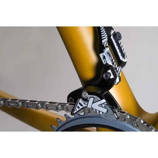 K-Edge 1x Race W Chain Guide, Black Anodised