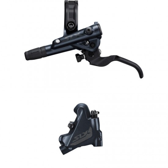 Shimano BR-M7110/BL-M7100 SLX bled brake lever/flat mount calliper, rear left