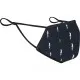 Madison Element reusable face covering, printed lightning bolts black