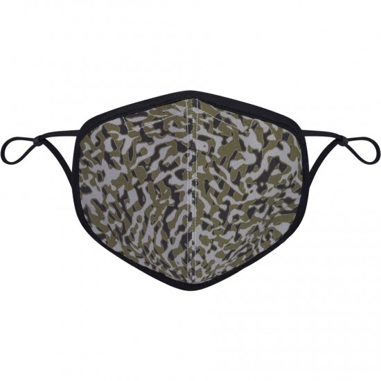 Madison Element reusable face covering, printed lightning bolts black