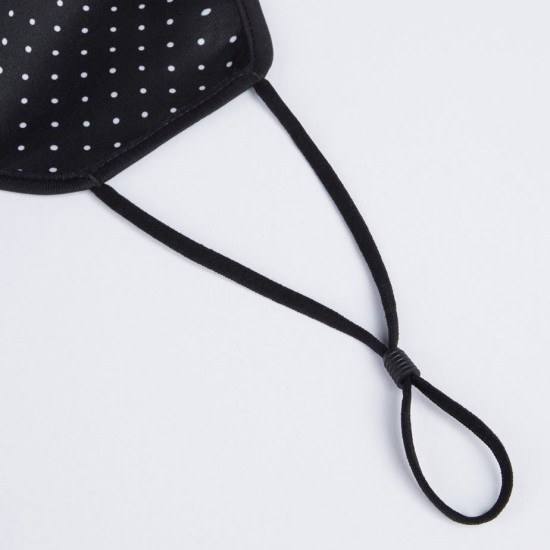 Madison 3D reusable face covering, printed zig camo navy / burgundy