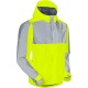 Madison Stellar FiftyFifty Reflective Men's Waterproof Jacket, hi-viz yw / silv - medium