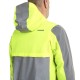 Madison Stellar FiftyFifty Reflective Men's Waterproof Jacket, hi-viz yw / silv - medium
