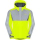 Madison Stellar FiftyFifty Reflective Men's Waterproof Jacket, hi-viz yw / silv - medium