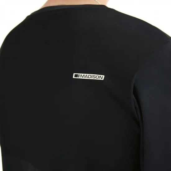 Madison Zenith Men's Long Sleeve Thermal Jersey, black - x-large