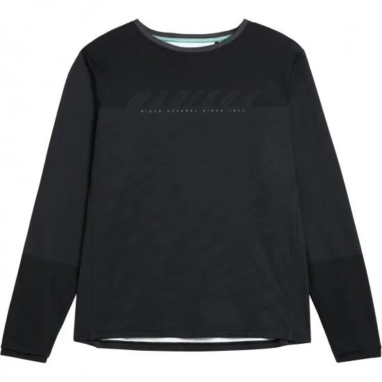 Madison Zenith Men's Long Sleeve Thermal Jersey, black - x-large