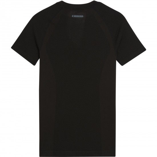 Madison Isoler mesh men's short sleeve baselayer - black - x-small / - small