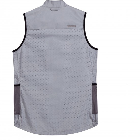 Madison Stellar Shine Reflective Women's Gilet, reflective silver - size 8
