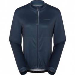 Madison Sportive Women's Long Sleeve Thermal Jersey, navy haze - size 16 Madison Sportive Women's Long Sleeve Thermal Jersey, navy haze - size 16
