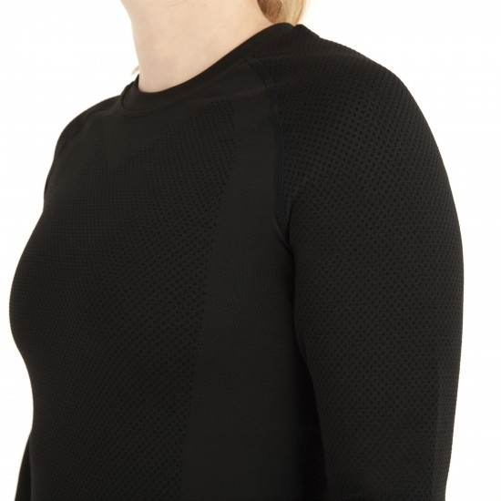 Madison Isoler mesh women's long sleeve baselayer, white size 12 - 14