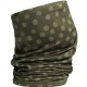 Madison Isoler Microfiber neck warmer - polka dark olive - one size