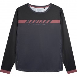 Madison Flux Women's Long Sleeve Jersey, phantom black - size 14 Madison Flux Women's Long Sleeve Jersey, phantom black - size 14