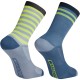 Madison Sportive Long Sock Twin Pack, white / white stripe - x-large, EU46-48