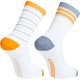 Madison Sportive Long Sock Twin Pack, white / white stripe - x-large, EU46-48