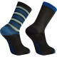 Madison Sportive Long Sock Twin Pack, white / white stripe - x-large, EU46-48