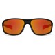 Madison Eyewear Target Sunglasses - gloss black / fire mirror