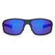 Madison Eyewear Target Sunglasses - matt dark grey / purple mirror