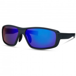 Madison Eyewear Target Sunglasses - matt dark grey / purple mirror
