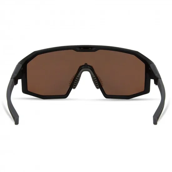 Madison Eyewear Enigma Sunglasses - 3 pack - matt black / bronze mirror / amber and clear lens