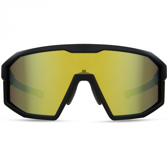 Madison Eyewear Enigma Sunglasses - 3 pack - matt black / bronze mirror / amber and clear lens