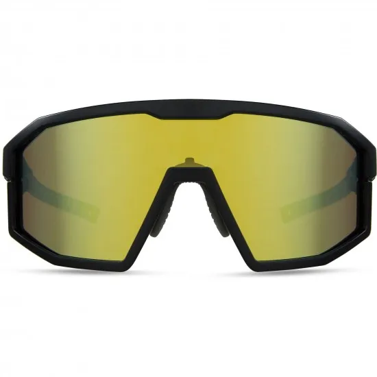 Madison Eyewear Enigma Sunglasses - 3 pack - matt black / bronze mirror / amber and clear lens