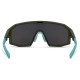 Madison Eyewear Enigma Sunglasses - 3 pack - matt olive / smoke mirror / amber and clear lens