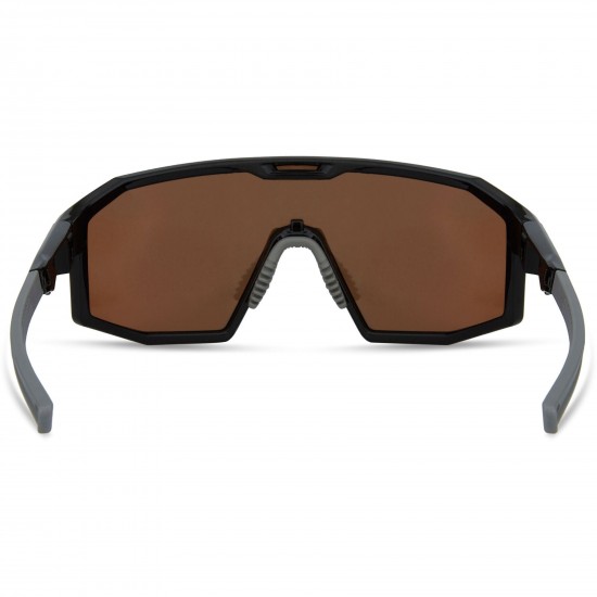 Madison Eyewear Enigma Sunglasses - gloss black / bronze mirror