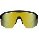Madison Eyewear Cipher Sunglasses - 3 pack - gloss black / bronze mirror / amber and clear lens