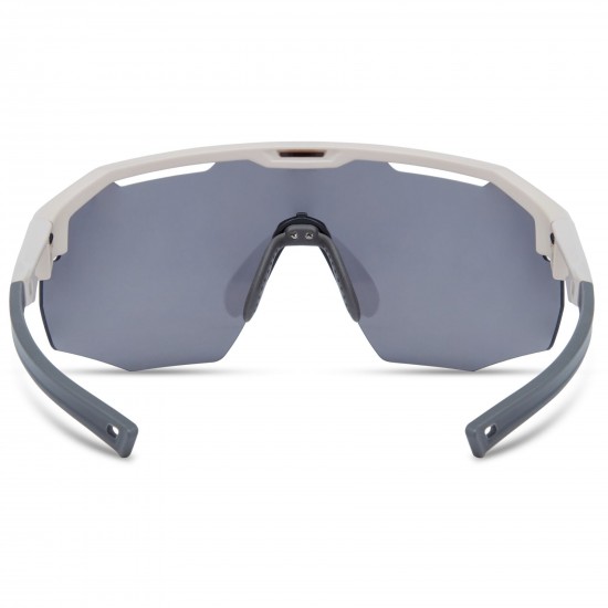 Madison Eyewear Cipher Sunglasses - 3 pack - desert sand / silver mirror