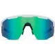 Madison Eyewear Cipher Sunglasses - white / green mirror
