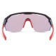 Madison Eyewear Cipher Sunglasses - gloss black / pink rose mirror