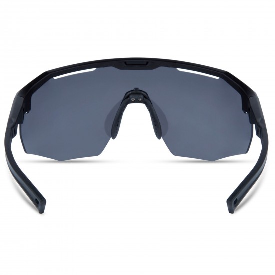 Madison Eyewear Cipher Sunglasses - matt black / black mirror
