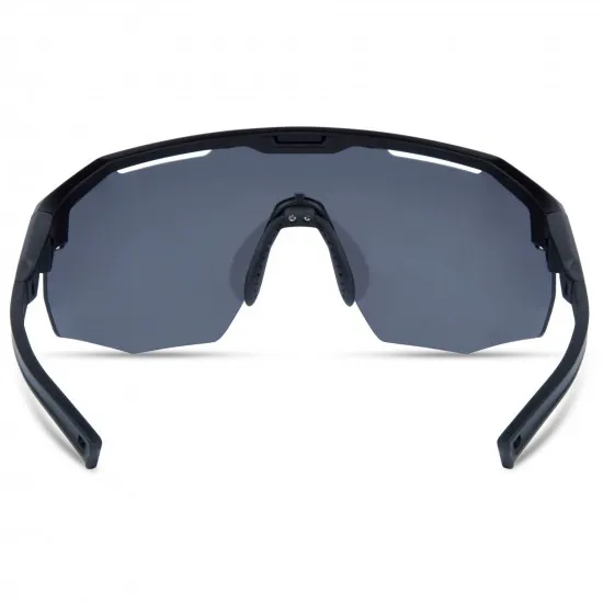 Madison Eyewear Cipher Sunglasses - matt black / black mirror