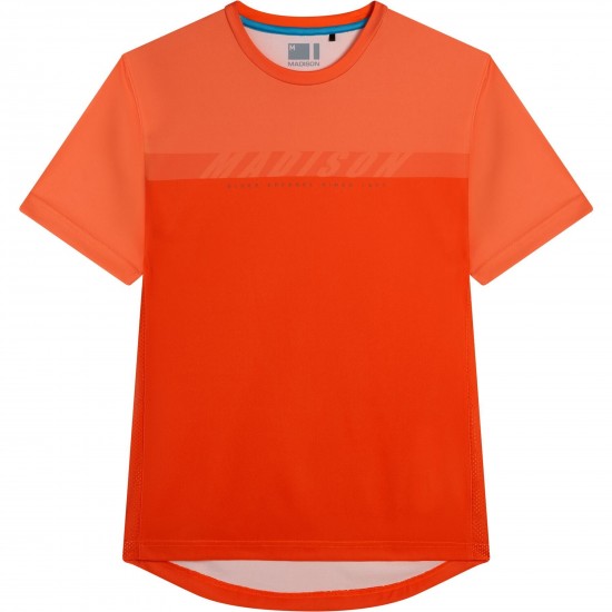 Madison Zenith Men's Short Sleeve Jersey, chilli red - small