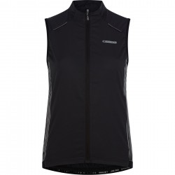 Madison Stellar Reflective Windproof Women's Gilet, black - size 8 Madison Stellar Reflective Windproof Women's Gilet, black - size 8
