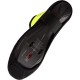 Madison Stellar Open Sole Overshoes, black / hi-viz yellow - small
