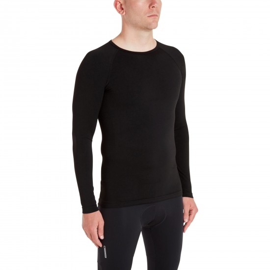 Madison Roam Isoler Mesh Long Sleeve Baselayer, black - x-small / small