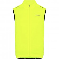 Madison Stellar Reflective Windproof Men's Gilet, hi-viz yellow - small Madison Stellar Reflective Windproof Men's Gilet, hi-viz yellow - small