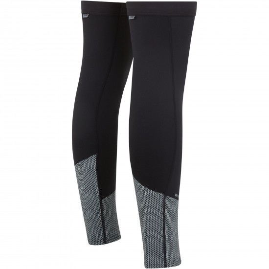 Madison DTE Stellar Tech Isoler Thermal Leg Warmers With DWR, black - x-small / small