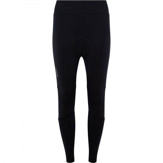 Madison Freewheel Women's Thermal Tights With Pad, black - size 8