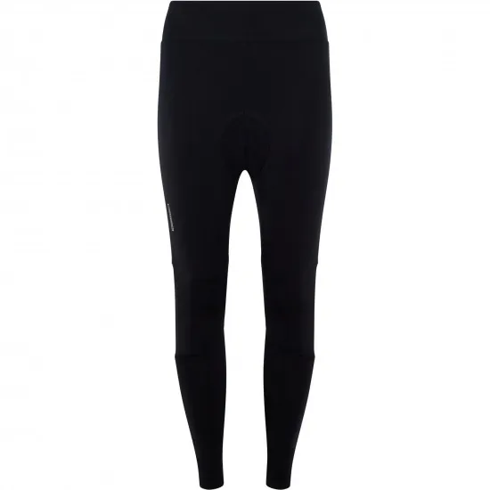 Madison Freewheel Women's Thermal Tights With Pad, black - size 8