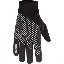 Madison Stellar Youth Reflective Waterproof Thermal Gloves, black - age 5-6 Madison Stellar Youth Reflective Waterproof Thermal Gloves, black - age 5-6