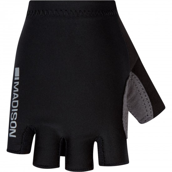 Madison Freewheel Youth Mitts, black - small