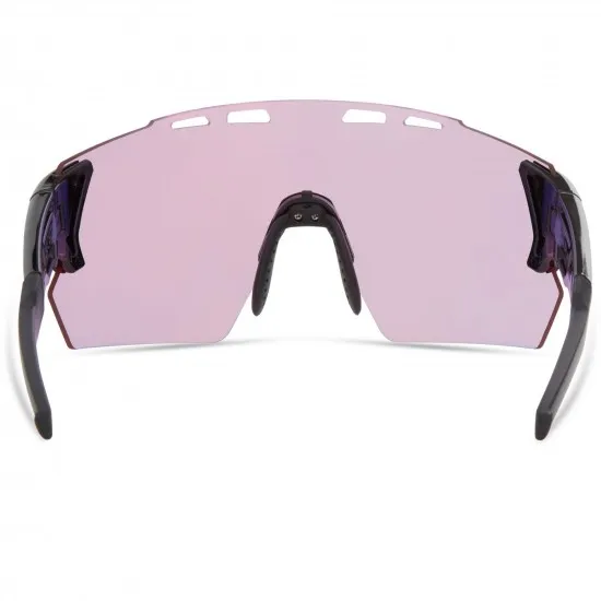 Madison Eyewear Stealth Sunglasses - 3 pack - gloss black / pink rose mirror / amb / clr lens