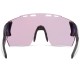 Madison Eyewear Stealth Sunglasses - 3 pack - gloss black / pink rose mirror / amb / clr lens