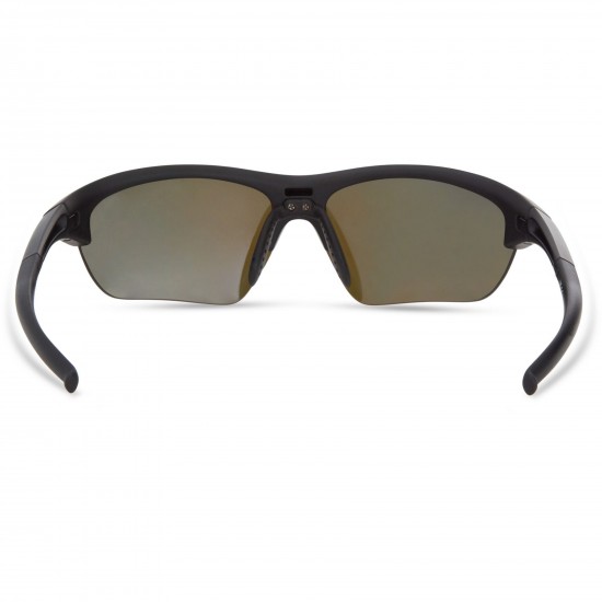 Madison Eyewear Mission Sunglasses - matt black / fire mirror