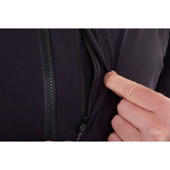 Madison Flux 3-Layer Men's Waterproof Trail Jacket, magma red - small