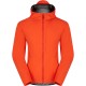 Madison Flux 3-Layer Men's Waterproof Trail Jacket, magma red - small