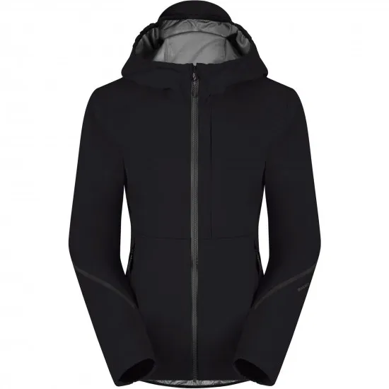 Madison Flux 3-Layer Women's Waterproof Trail Jacket, black - size 8