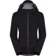 Madison Flux 3-Layer Women's Waterproof Trail Jacket, black - size 8